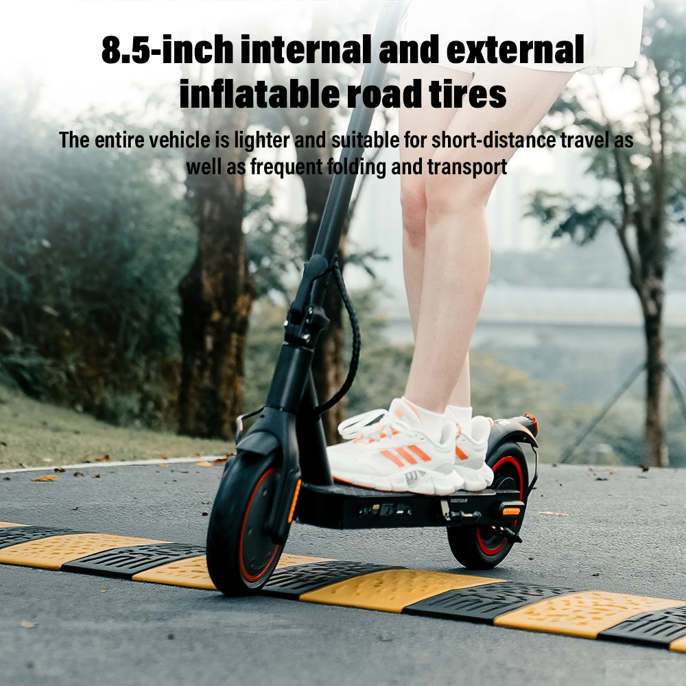 W5/W3 City Electric Scooter 8.5 Inch Tire 36V7.8Ah Max Speed 25km/h Range 24-34km Dual Brake With APP Electric Scooters