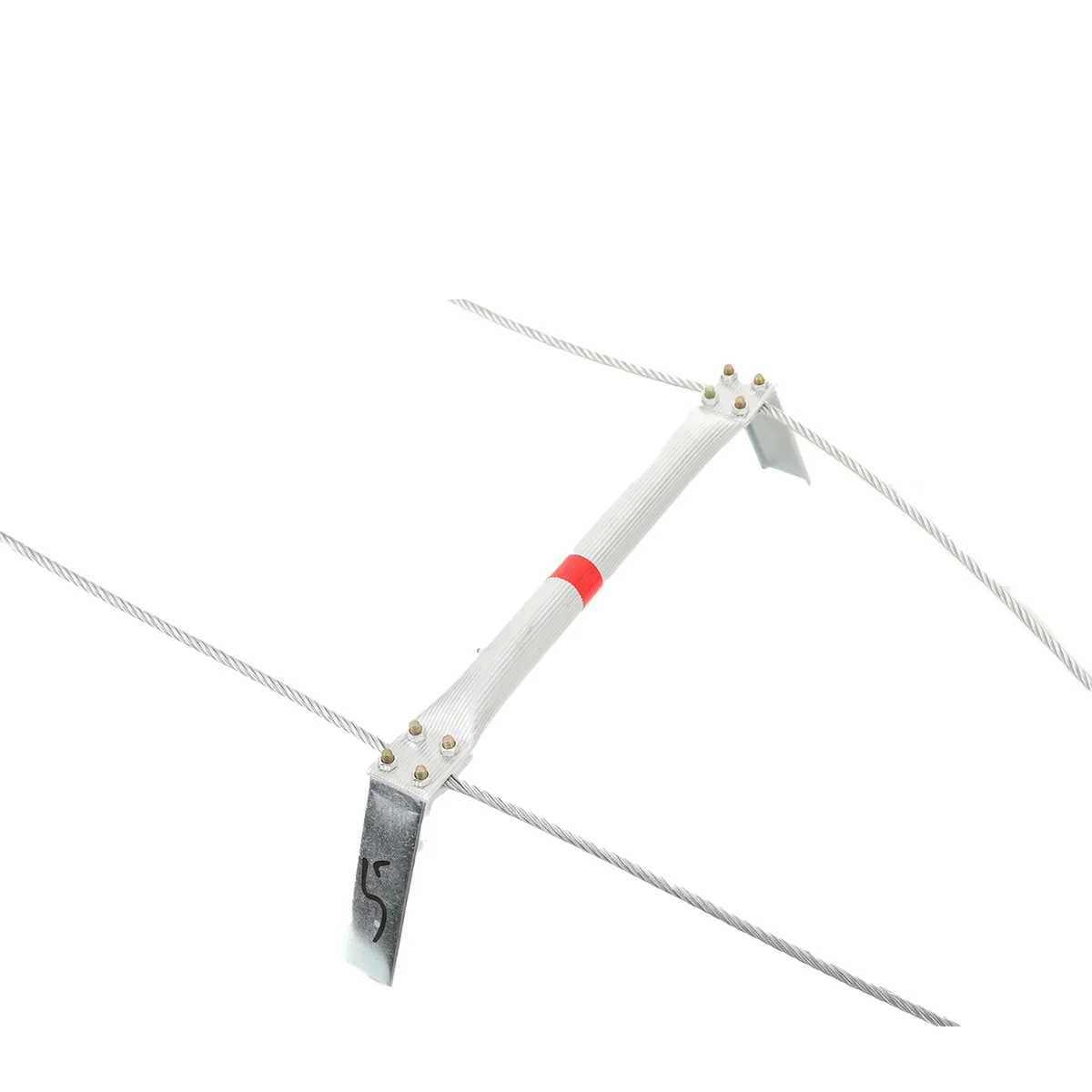 5m Aluminum Alloy Soft Ladder Fire Escape Rope Ladder Household Fire Prevention High-Altitude Rescue Engineering Climbing Ladder