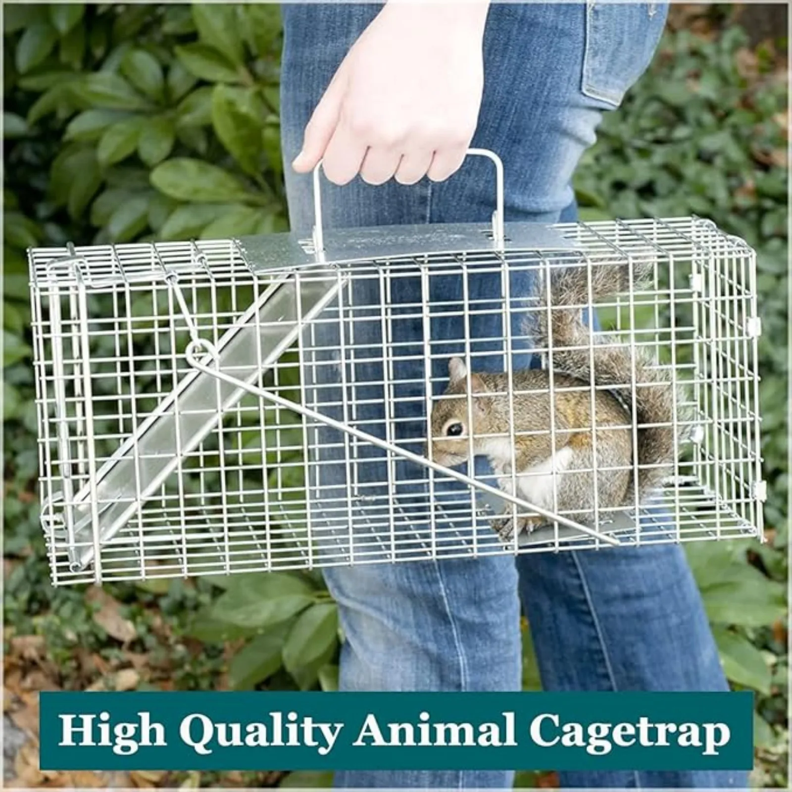 Animal Trap Cage Mousetrap Safe Firm Iron Net,Household Catcher Mouse,For  Humane Rat Trap,Stray Cat Foldable Catch& Animal Resc