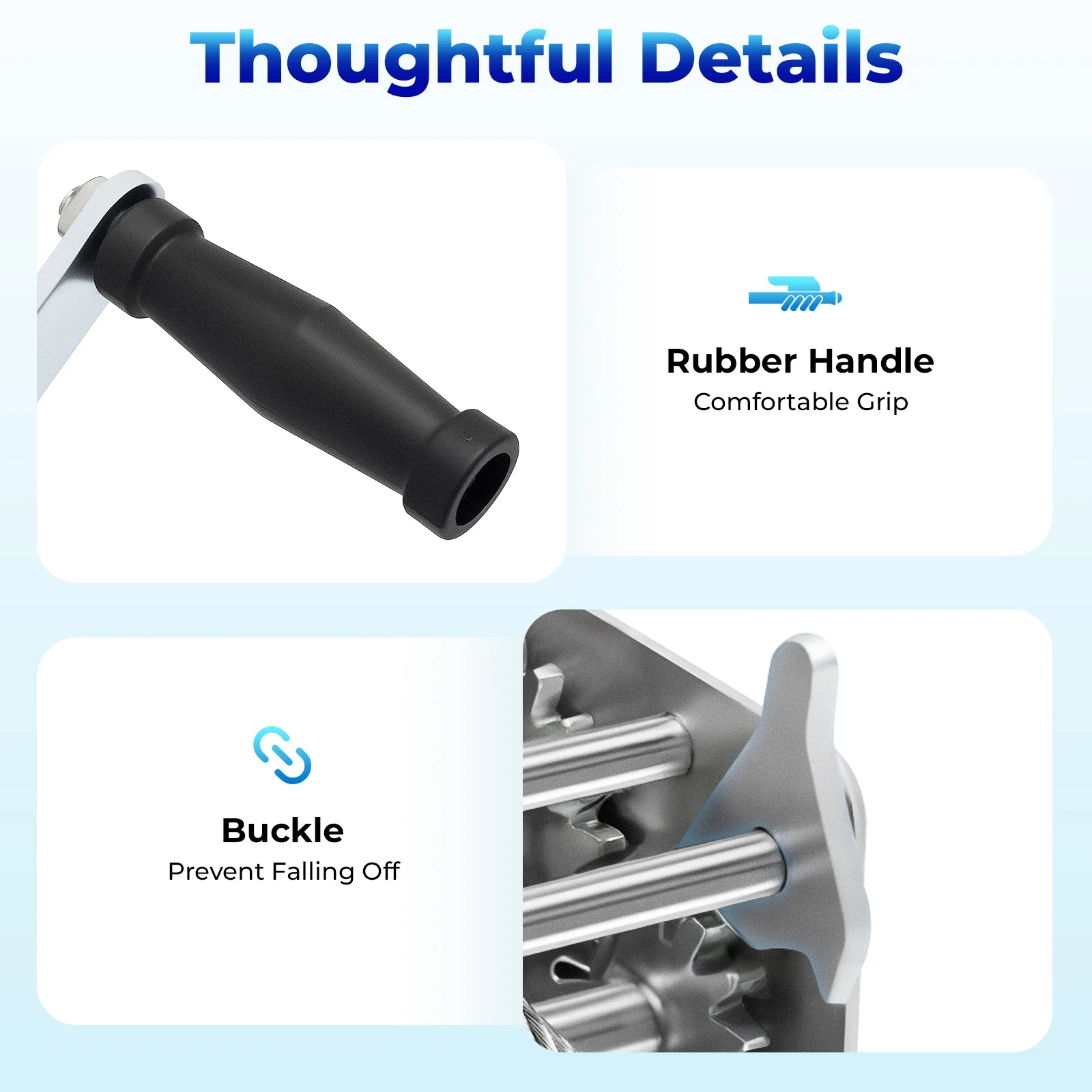 Manual Winch 3500lbs Max Pulling Force, Silver Steel Construction Manual Winch, 4:1/8:1 Gear Ratio, for Trucks Trailers Boats