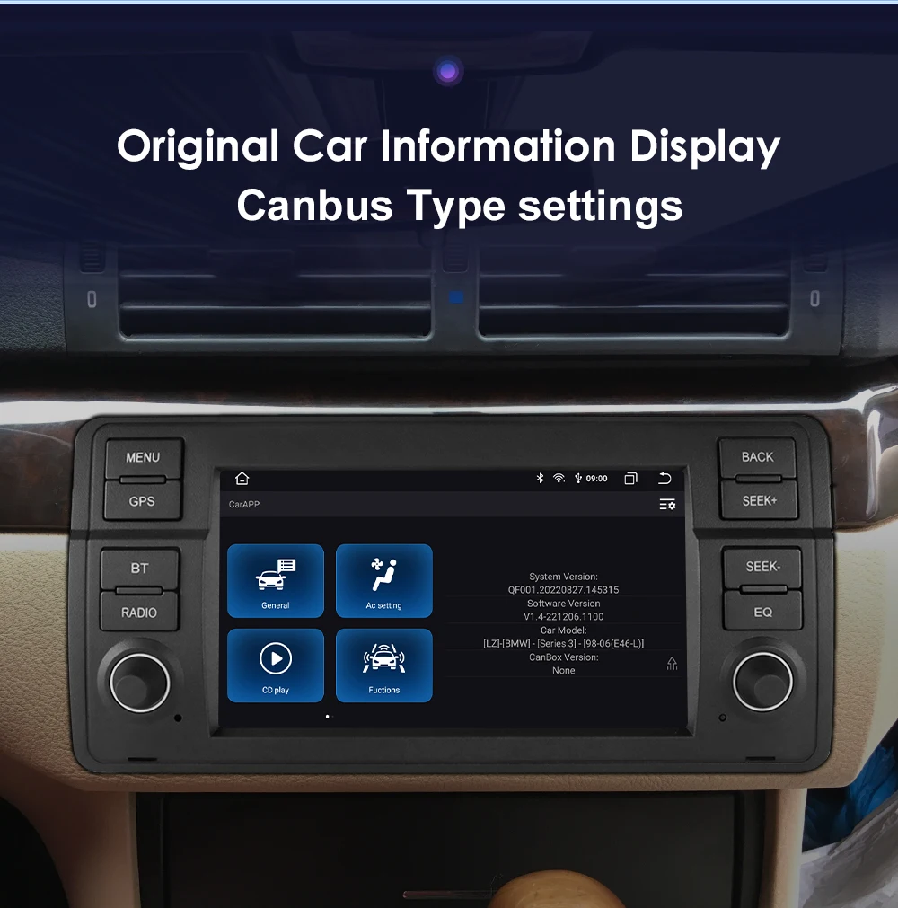 7" HIZPO Android Car Radio Multimedia for BMW E46 3 Series M3 318/320/325/330/335 1998 - 2005 CarPlay 4G BT WiFi SWC RDS DSP