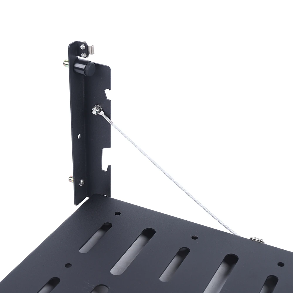 Car Rear Tail Door Racks Tailgate Table Foldable Storage Rack Luggage Shelf for Jeep Wrangler JK