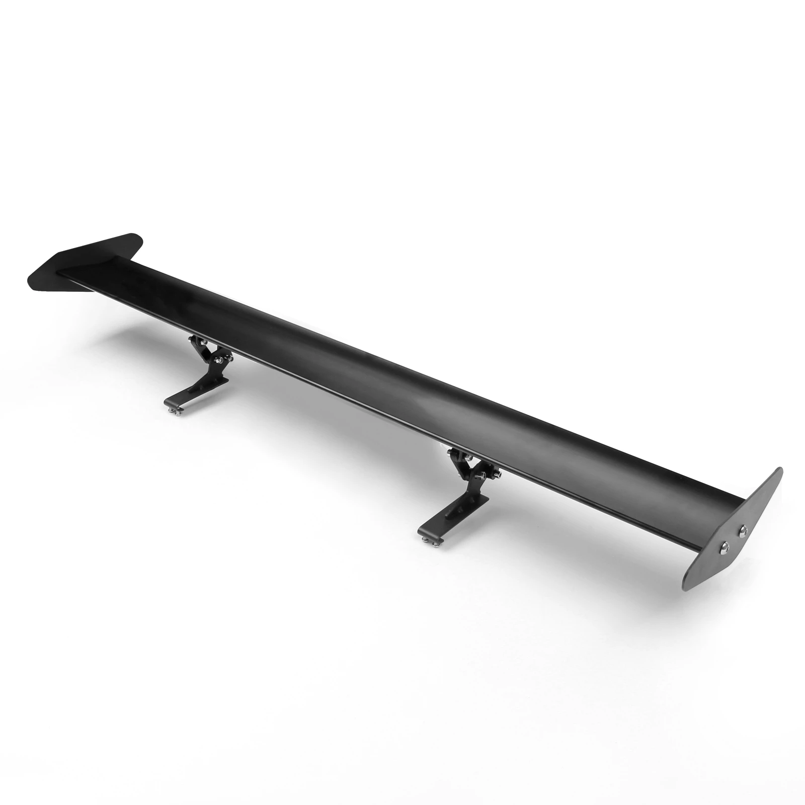 Artudatech Universal Hatch Adjustable Aluminum GT Rear Trunk Wing Racing Spoiler Black 14#