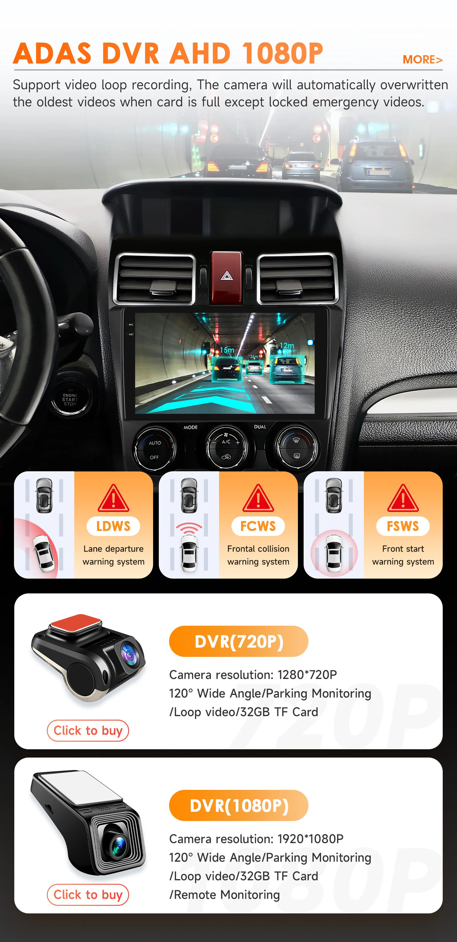 Hizpo Android 14 Car Radio For Subaru Forester WRX and STI XV Crosstrek Impreza 2015 - 2018 Autoradio Multimedia GPS Carplay RDS