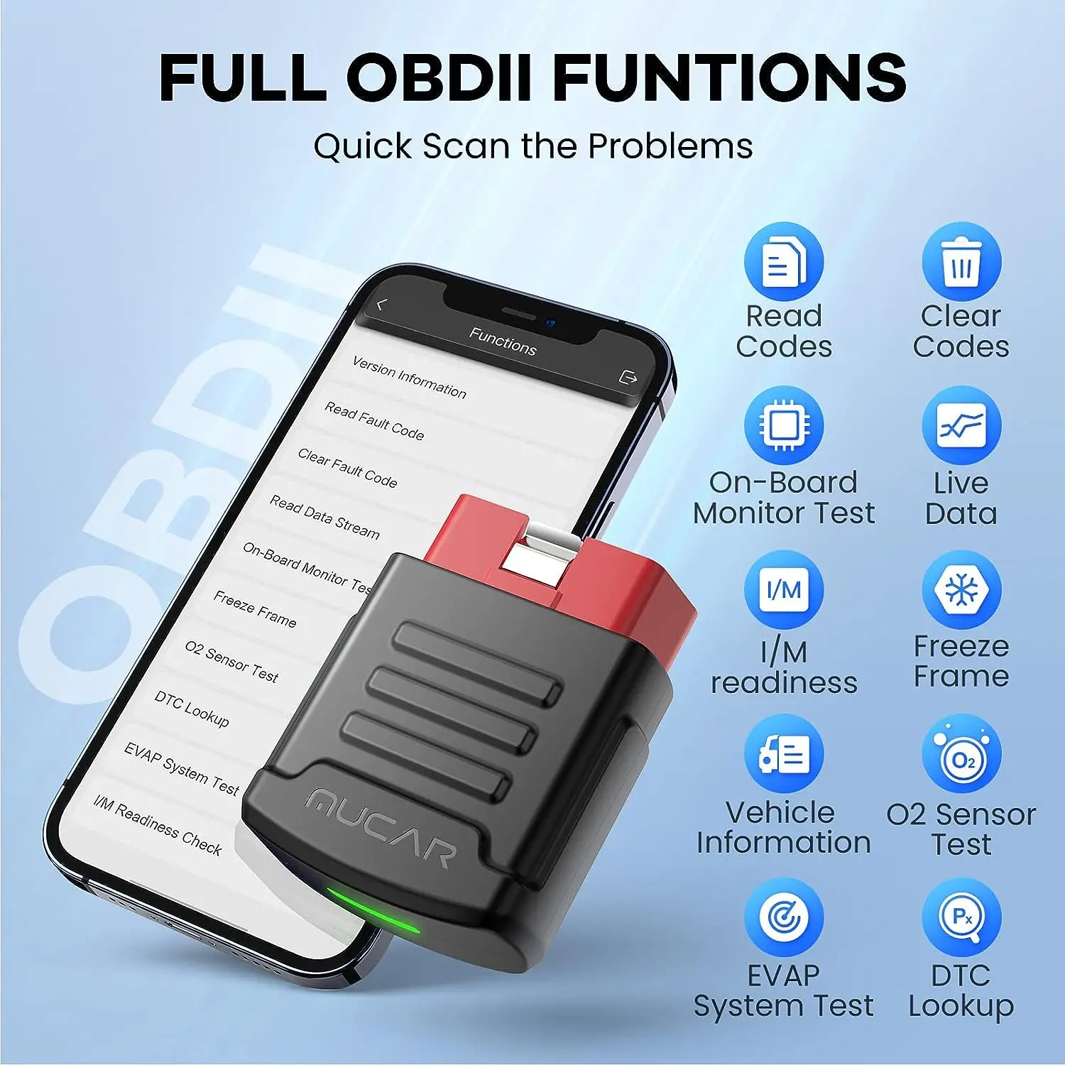 MUCAR BT200 PRO OBD2 Bluetooth Scanner Car Diagnostic Tools Oil SAS Reset Auto VIN Scan Code Reader Full System Free Diagnose