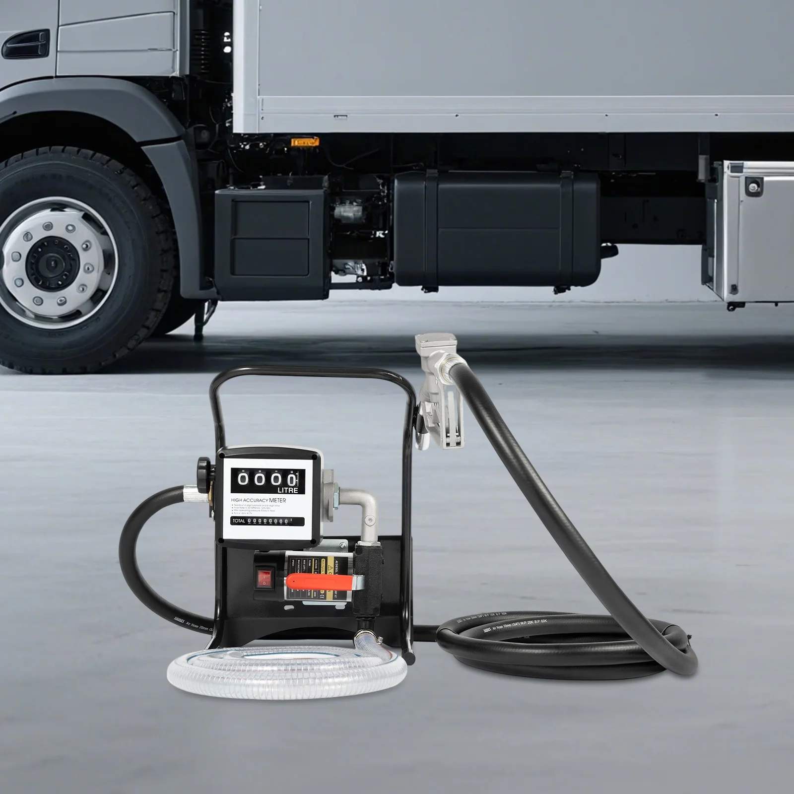 200W 220V Electric Oil Pump Oil Transfer Pump For Engines of Vehicles Boats, Motorcycles, Trucks 45L/min 3600R/min