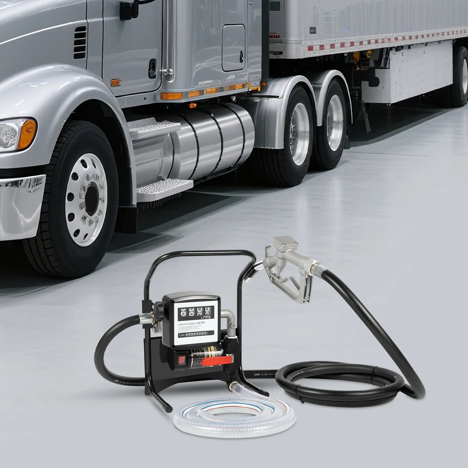 200W 220V Electric Oil Pump Oil Transfer Pump For Engines of Vehicles Boats, Motorcycles, Trucks 45L/min 3600R/min