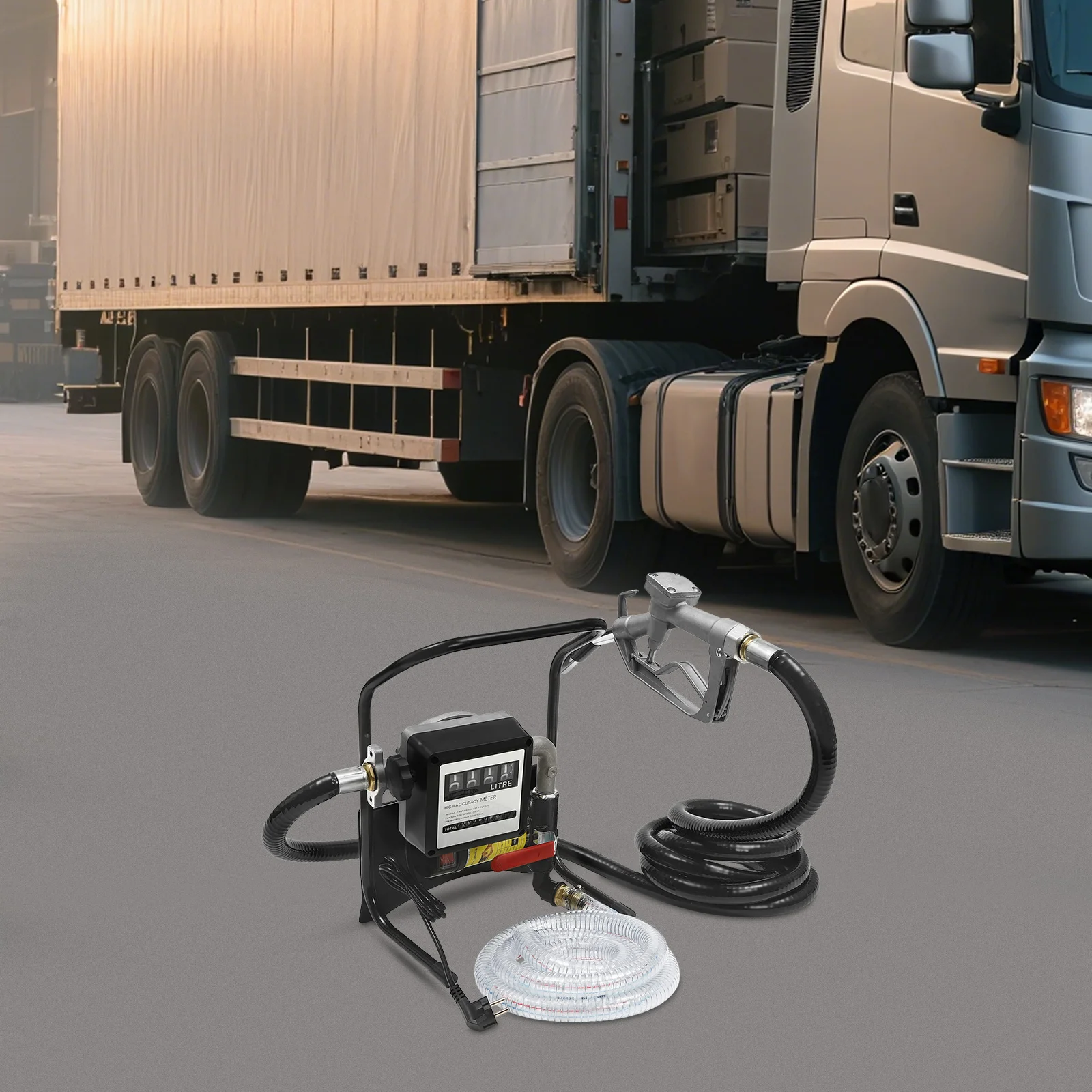 200W 220V Electric Oil Pump Oil Transfer Pump For Engines of Vehicles Boats, Motorcycles, Trucks 45L/min 3600R/min