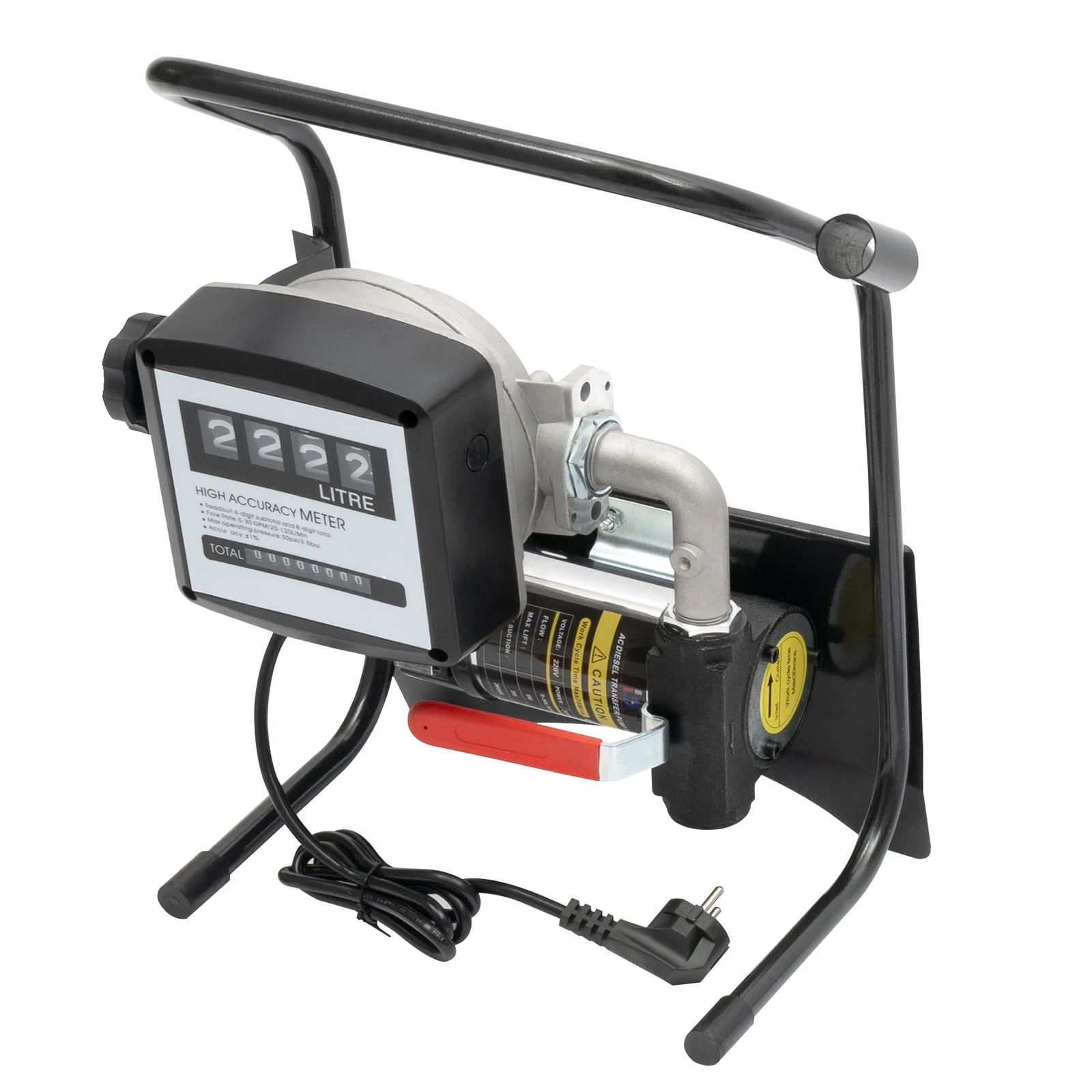 200W 220V Electric Oil Pump Oil Transfer Pump For Engines of Vehicles Boats, Motorcycles, Trucks 45L/min 3600R/min