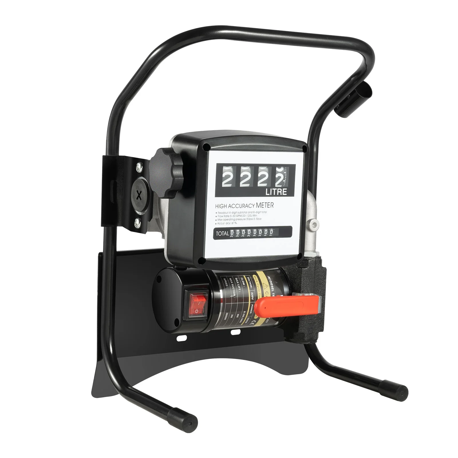 200W 220V Electric Oil Pump Oil Transfer Pump For Engines of Vehicles Boats, Motorcycles, Trucks 45L/min 3600R/min