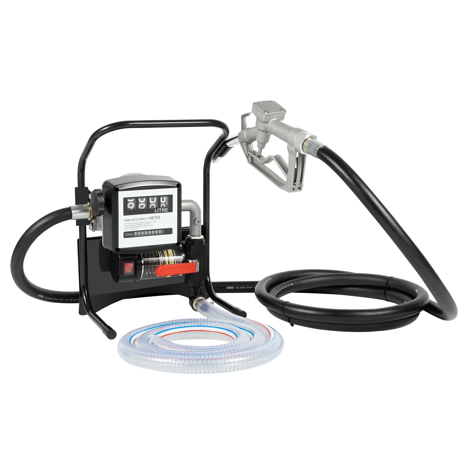 200W 220V Electric Oil Pump Oil Transfer Pump For Engines of Vehicles Boats, Motorcycles, Trucks 45L/min 3600R/min