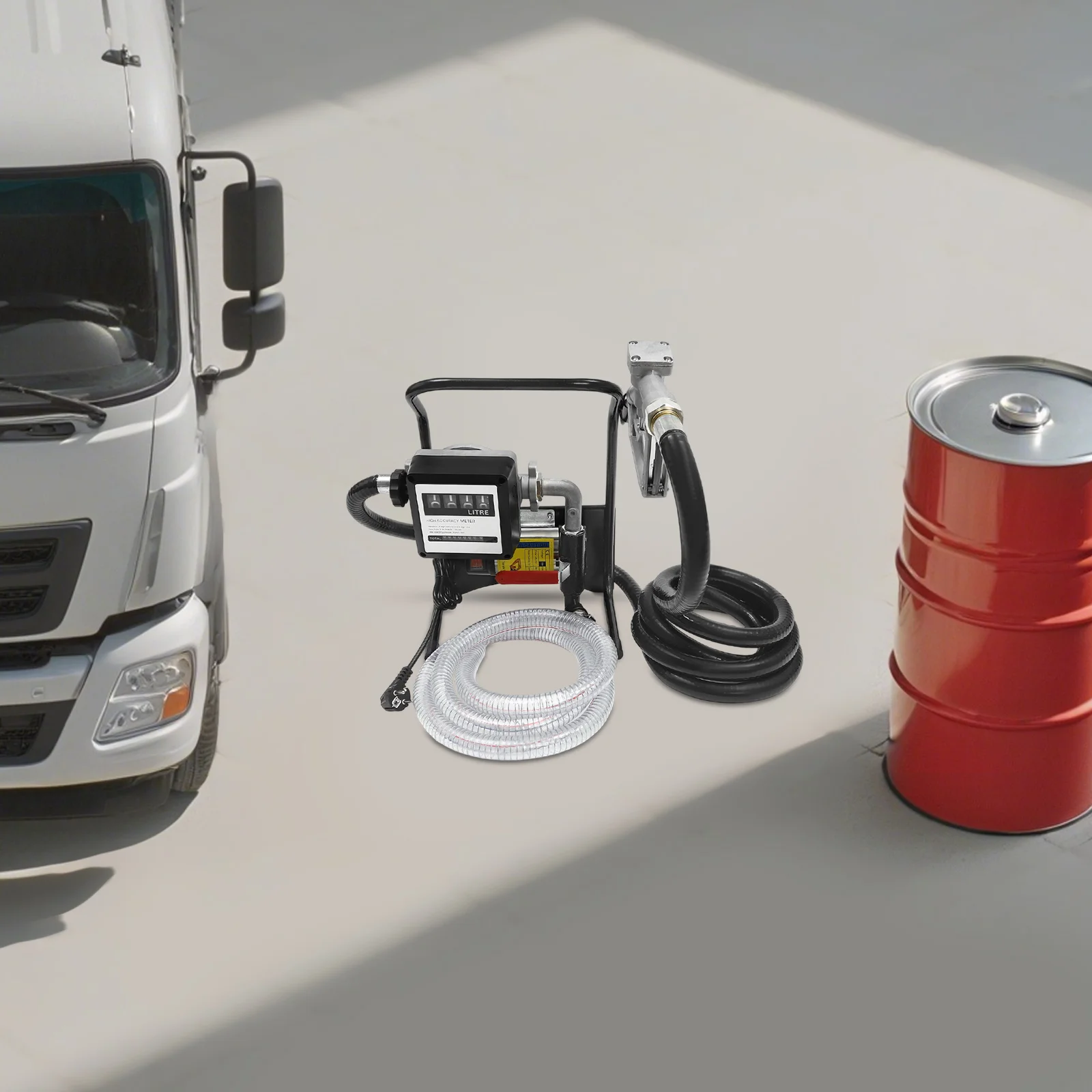 200W 220V Electric Oil Pump Oil Transfer Pump For Engines of Vehicles Boats, Motorcycles, Trucks 45L/min 3600R/min
