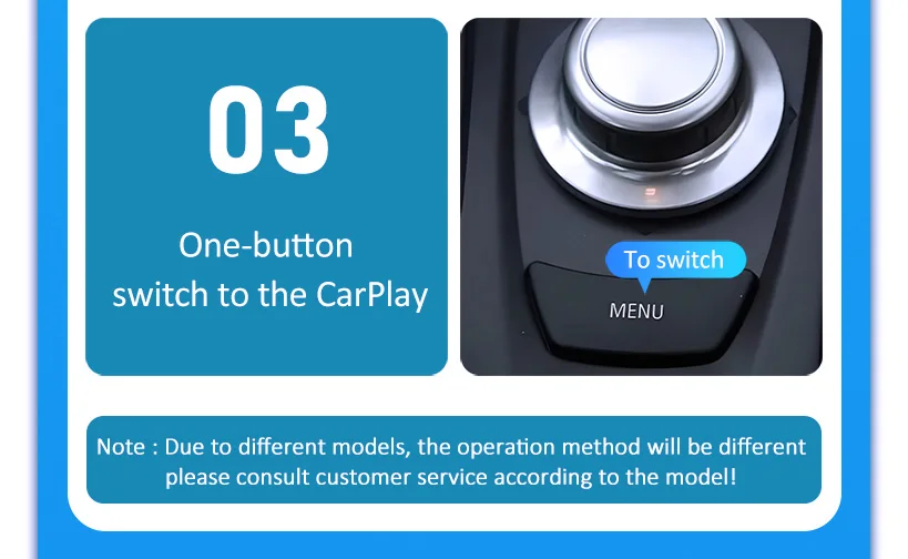 Wireless CarPlay 6.5" For Ferrari California T 2015 16 17 18 Years Android mirror link AirPlay CarPlay function
