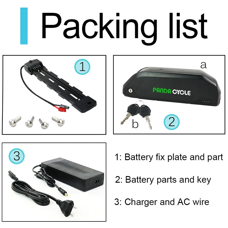 Polly DP‑2 Downtube E‑Bike Lithium Battery,Unterrohr Ersatzakku 36V 24.5Ah 48V 17.5Ah 18650 Cells,Compatible for Bafang BBS02 BBS03 BBSHD Mid‑Drive Motor 1000W‑1500W,Ship From DE Local Warehouse Fast Delivery