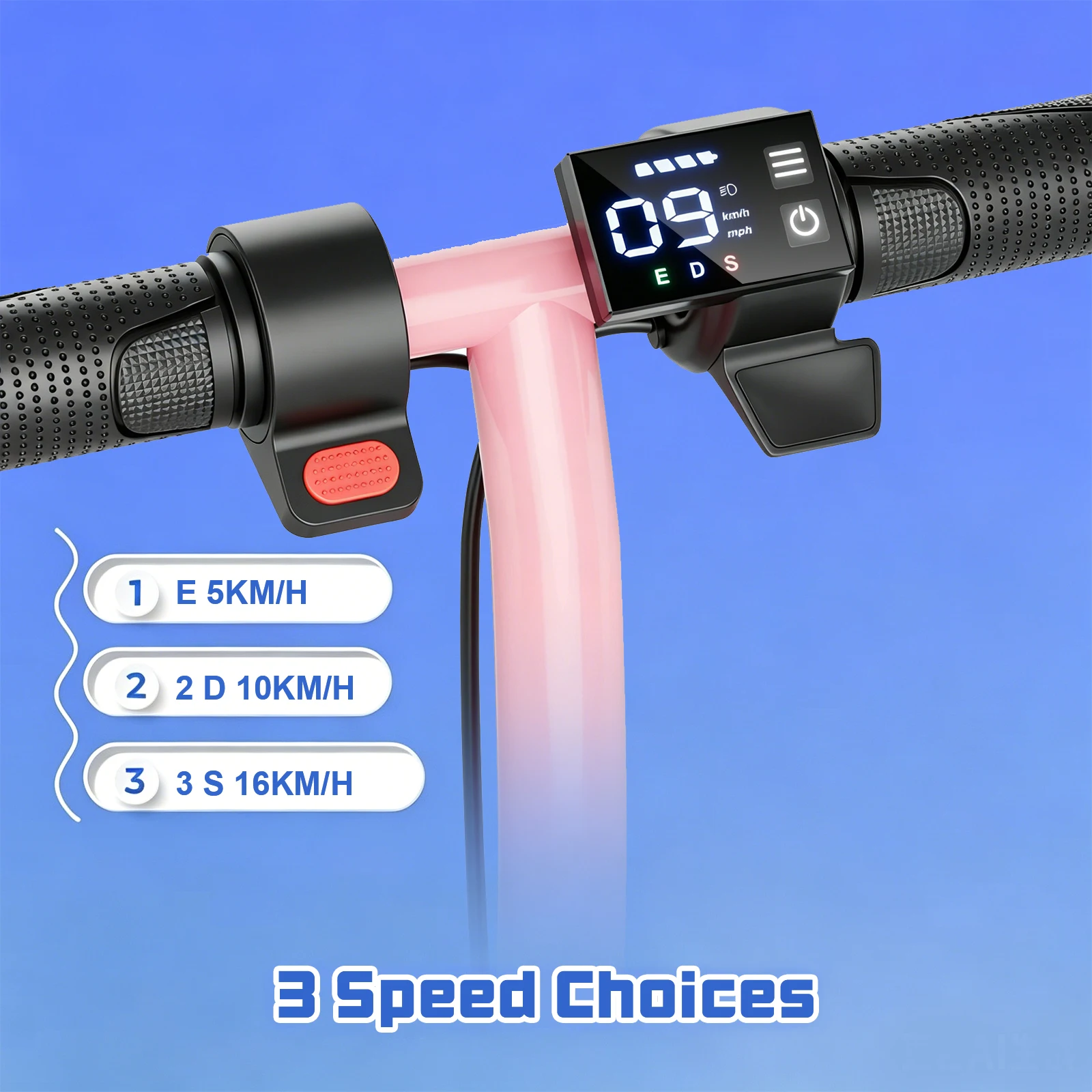 AOVOPRO Y1PLUS  Electric Scooter Powerful Motor 36V 10.5AH Large Capacity Battery 35KM Long Range 8.5Inch Tire with Smart APP Kick City Commuter EScooter