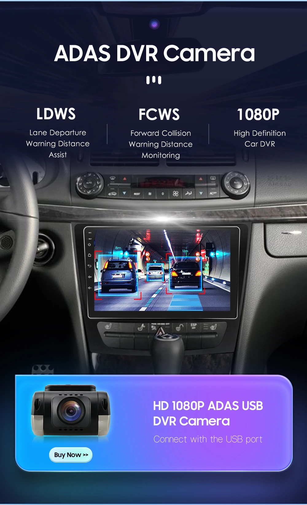 9" Hizpo Android Car Radio for Mercedes Benz E-Class W211 W219 G-Class W463 CLK W209 2001 - 2009 RDS DSP GPS BT 4G Auto CarPlay