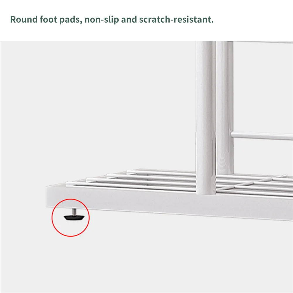 5 Floors 6 Potted Flower Stand Indoor Plant Shelf Metal Support Frame Garden Balcony Flower Pot Green Plant Home Decoration