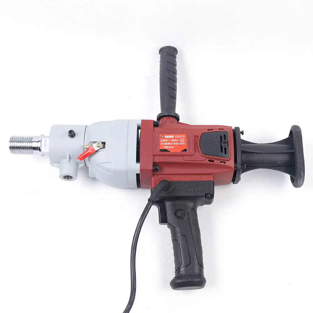 Core Drilling Machine 2200W Aluminum Alloy Multipurpose 220V 50HZ Diamond Concrete Wet And Dry Drilling Tool 1200rpm