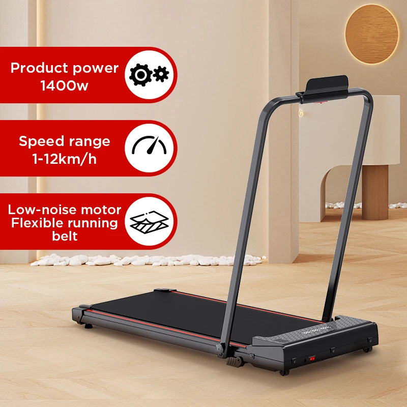 CITYSPORTS PRO Treadmill, Foldable Treadmill for Home with Incline, Compact Walking Pad with Wide Running Belt, Treadmill