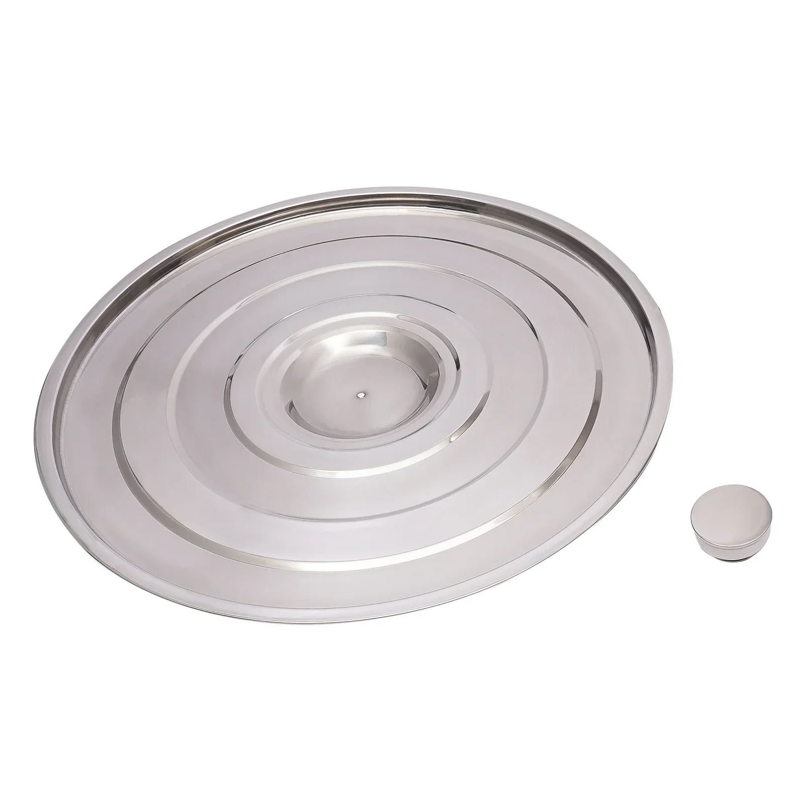 Large Stainless Steel Bucket Soup Container Stockpot for Restaurant School Commercial Home Food Storage