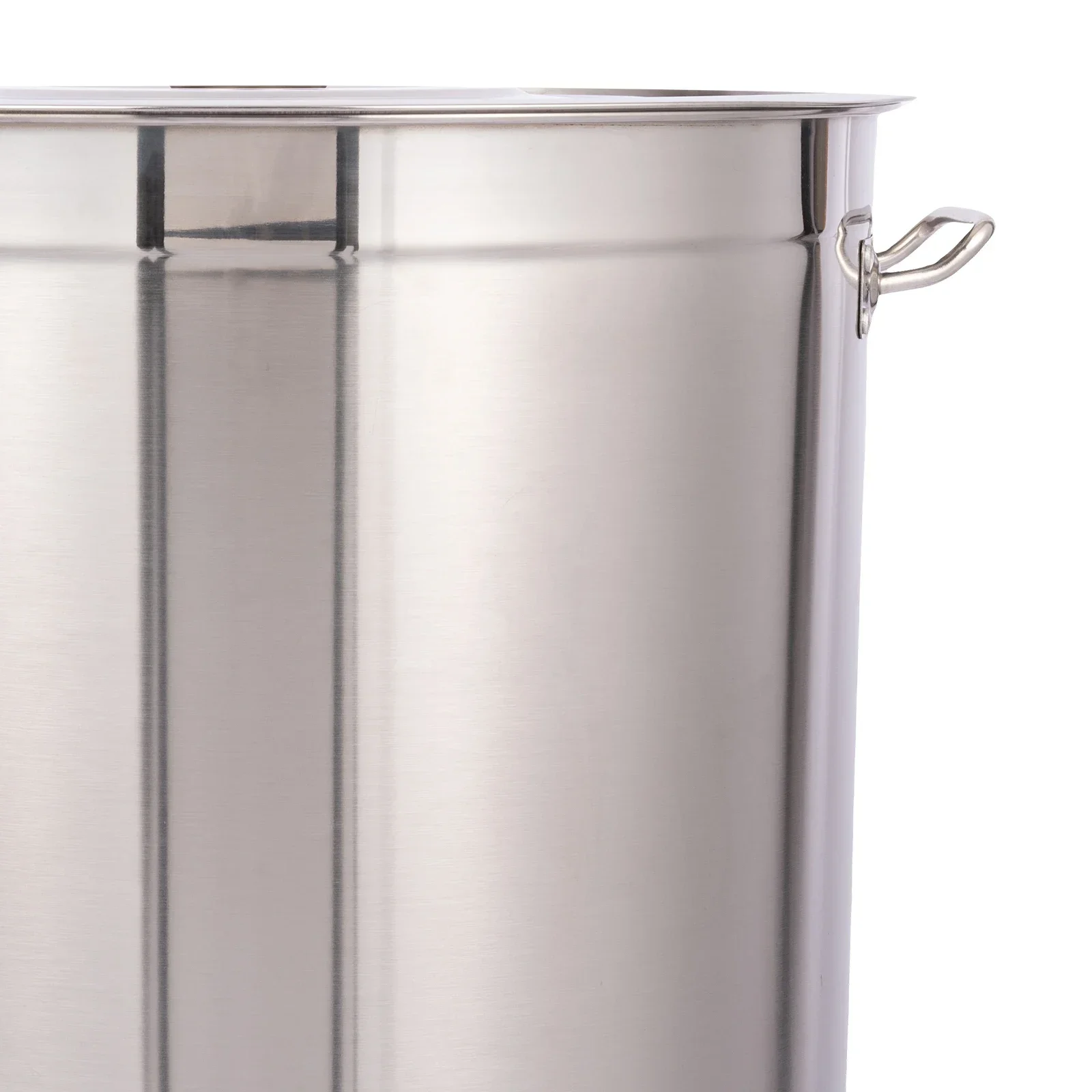 Large Stainless Steel Bucket Soup Container Stockpot for Restaurant School Commercial Home Food Storage