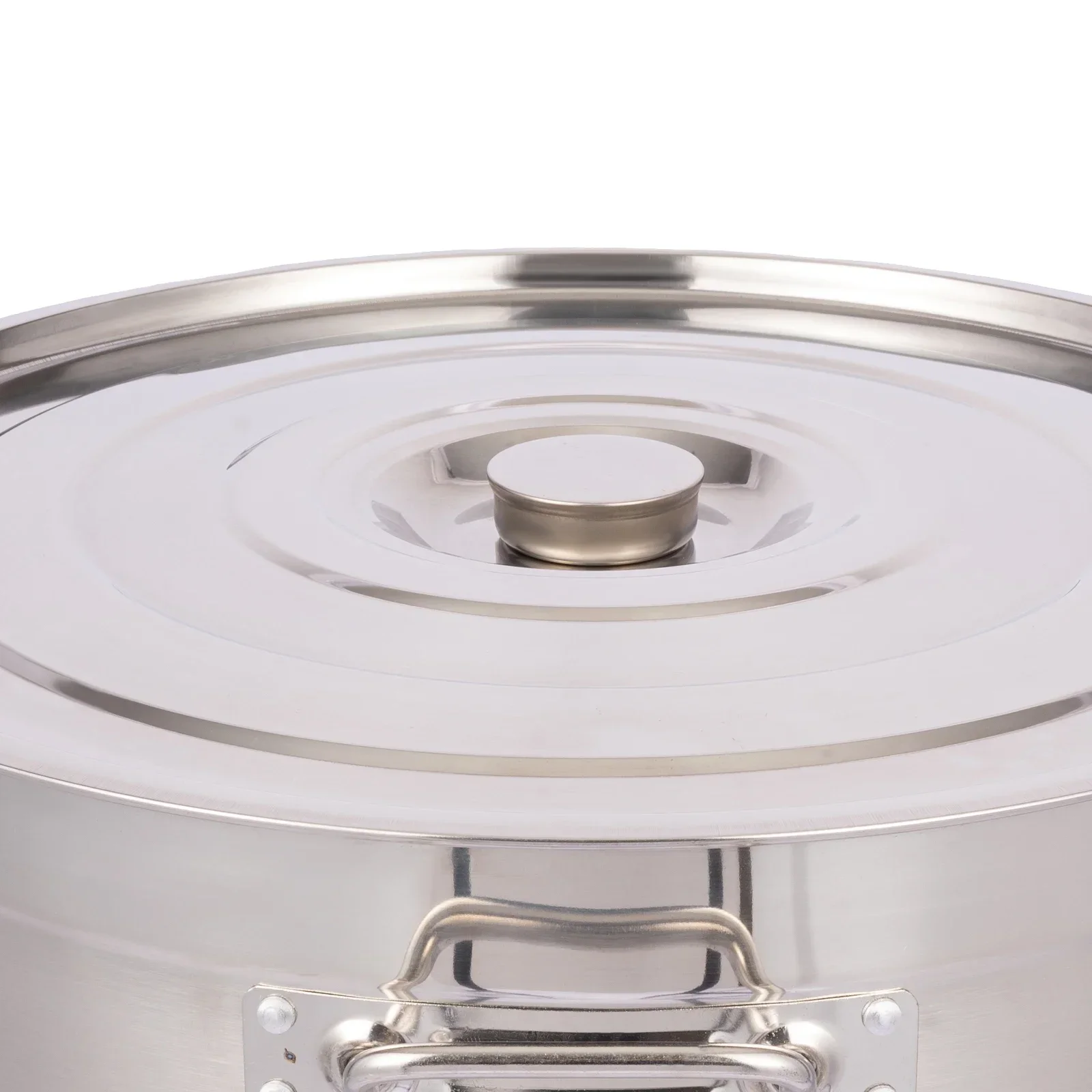 Large Stainless Steel Bucket Soup Container Stockpot for Restaurant School Commercial Home Food Storage