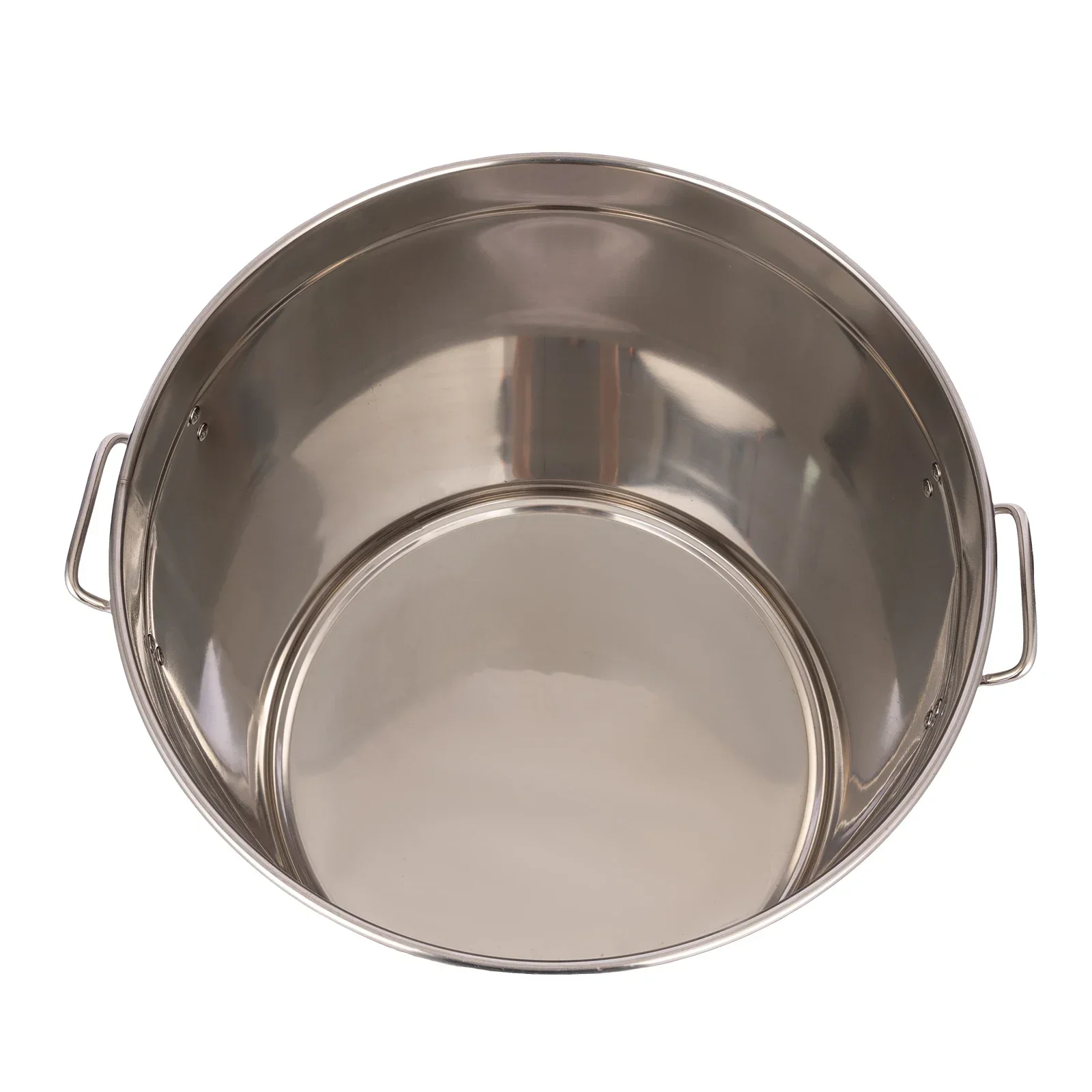 Large Stainless Steel Bucket Soup Container Stockpot for Restaurant School Commercial Home Food Storage