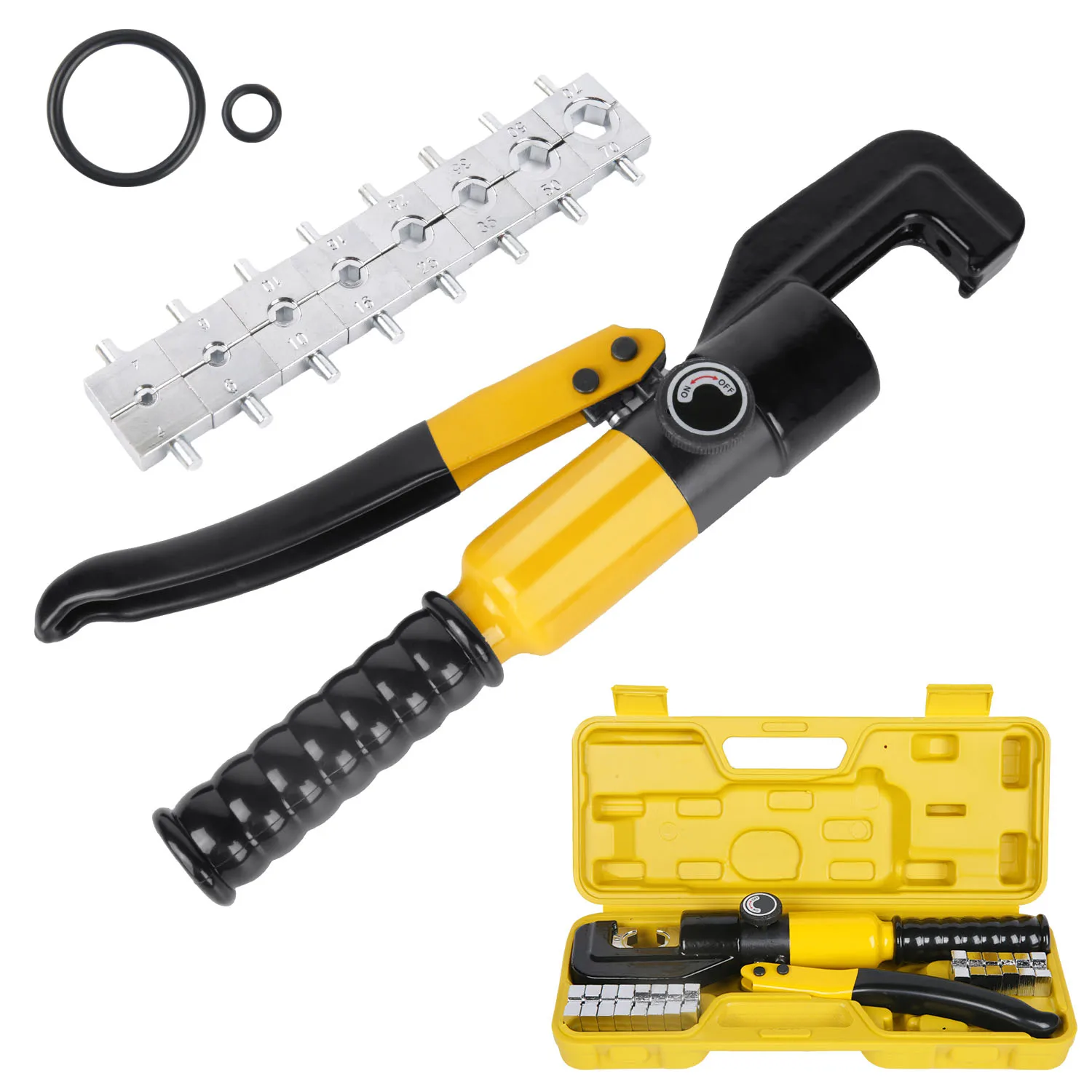 4/6/10/16/25/35/50/70 mm² Hydraulic Clamp Home Hydraulic Crimping Tool Cable Wiring Crimping Plier Manual Hydraulic Pliers