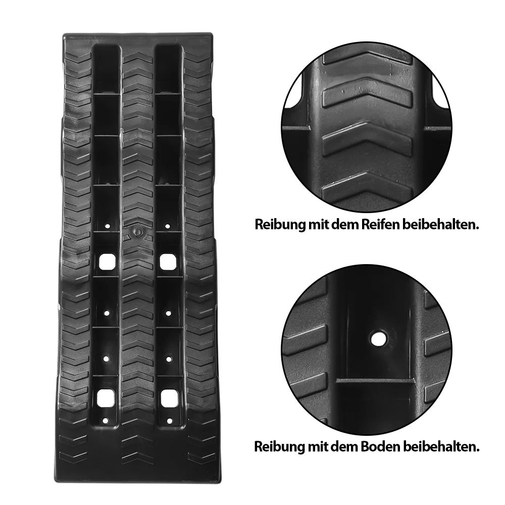 2pcs Car Ramps RV Wheel Chocks 3-Step Camper Leveling Blocks Trailer Wheel Chocks And Levelers Heavy Duty Tire Ramp