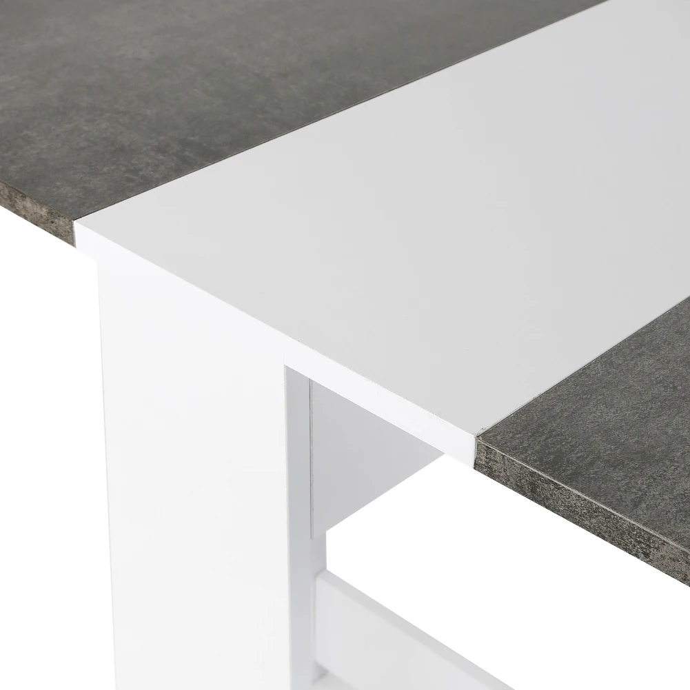 Dining Table, 103*76*73.4cm, for 4-6 People, Suitable for Dining Room, Living Room, Bed