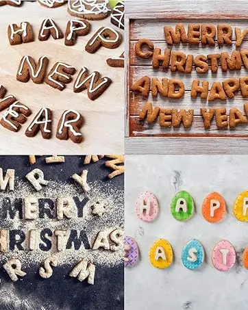 Ausstechform Set, Taozoey 12 Stück Ausstechformen Weihnachten Edelstahl, Plätzchen Ausstecher Mini,