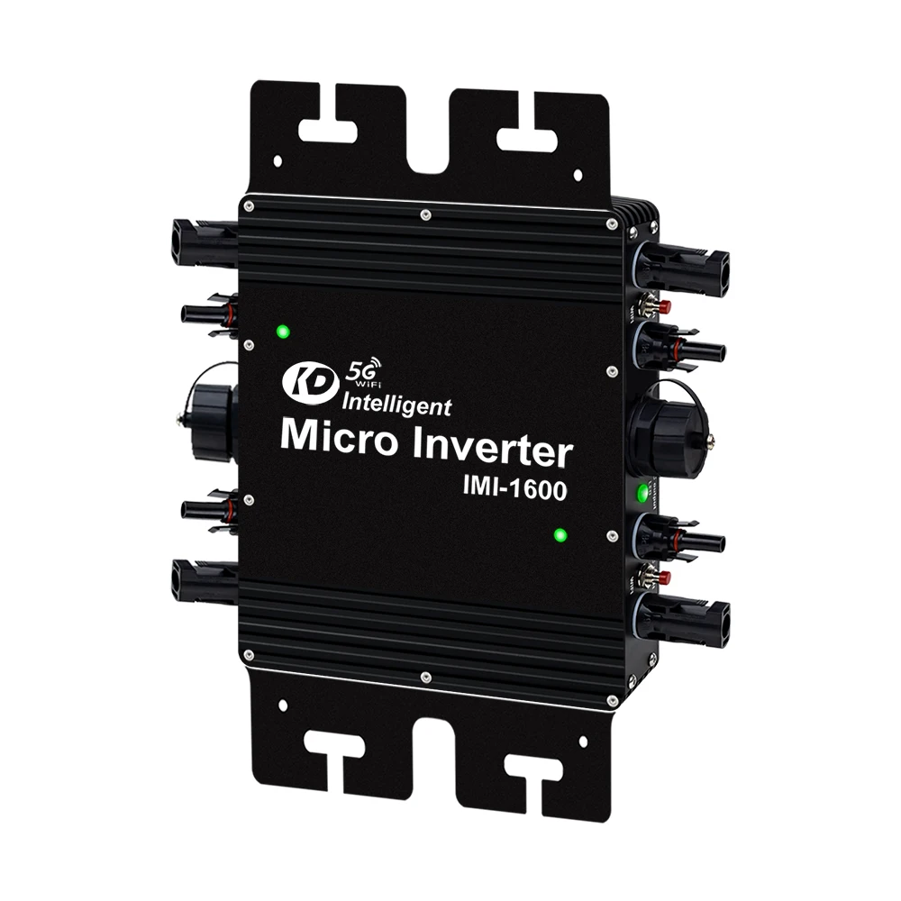 1600Watt Grid on MPPT Solar Inverter with WiFi 22-50VDC IP65 Micro Converter 230V AC Residential For Solar Panel PV Power System