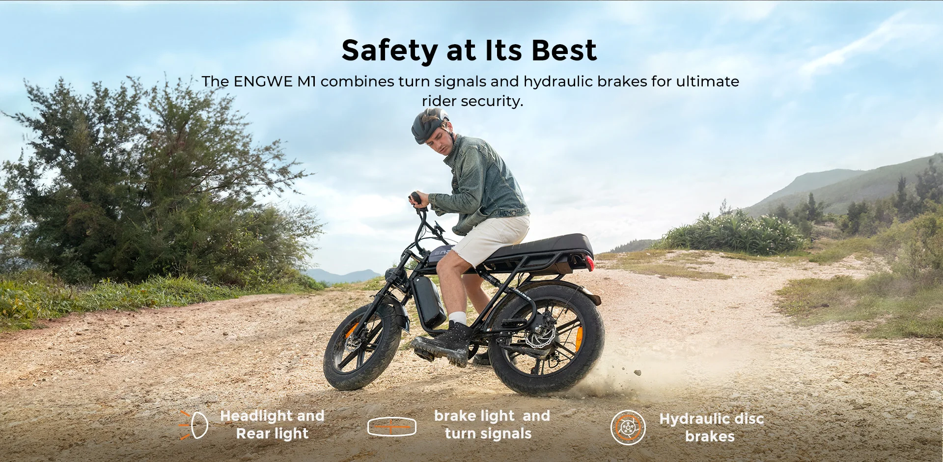 Adult Electric Bike 250W Motor 20” Fat Tire E-bike 48V 15.6AH+13AH Dual Battery Hydraulic Brake Full Suspension ElectricBicycle