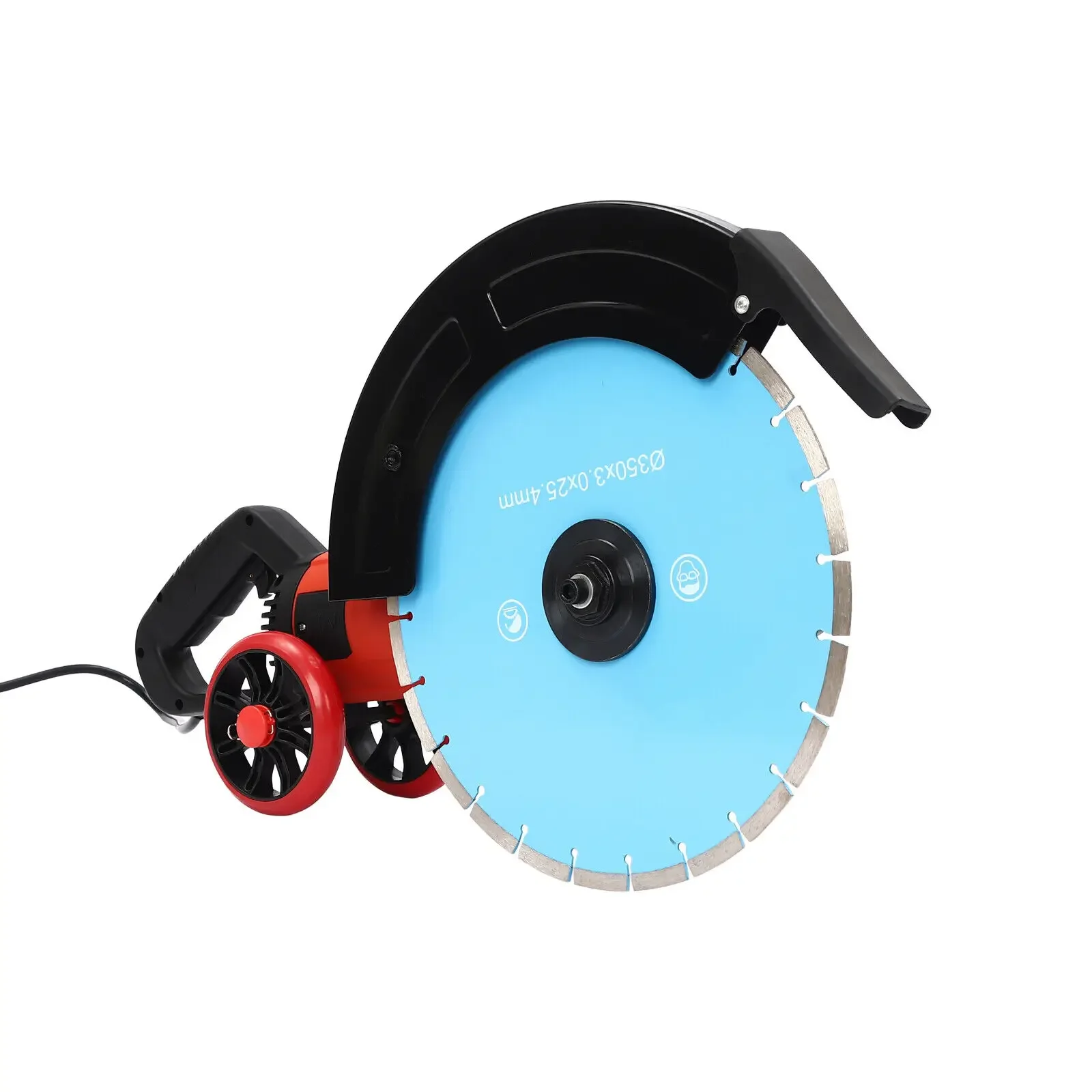 Concrete Saw Cutter Plaster Cutter with 350mm Diamond Cutting Disc 4000w