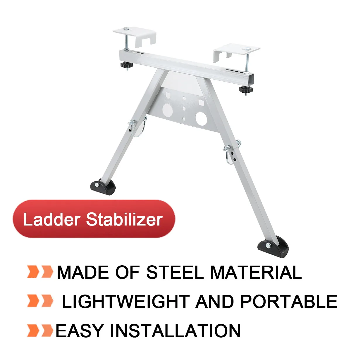 Ladder Standoff for Roof Steel Anti-Slip Ladder Standoff for Roof Adjustable Ladder Accessories for Multipurpose Use Easy