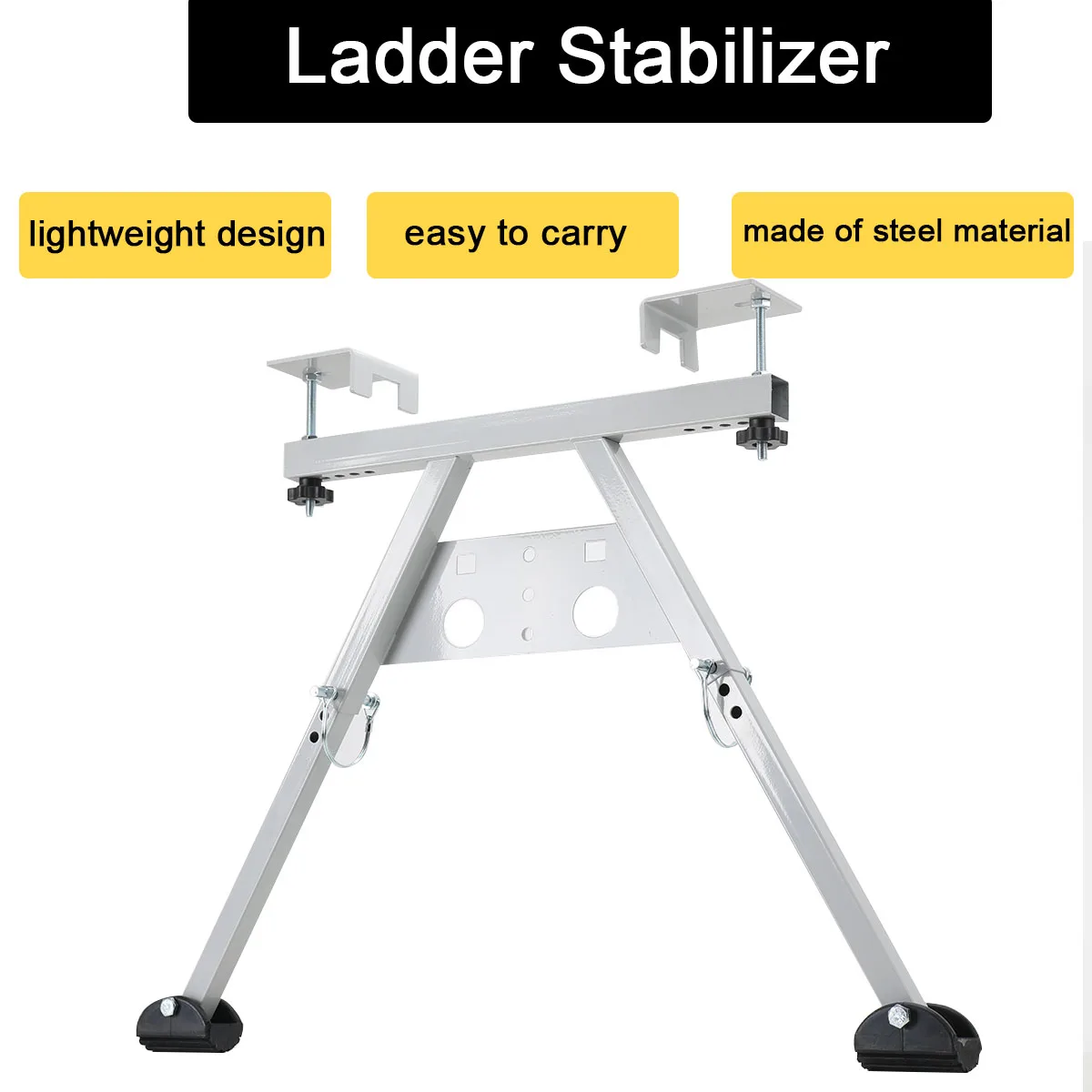 Ladder Standoff for Roof Steel Anti-Slip Ladder Standoff for Roof Adjustable Ladder Accessories for Multipurpose Use Easy