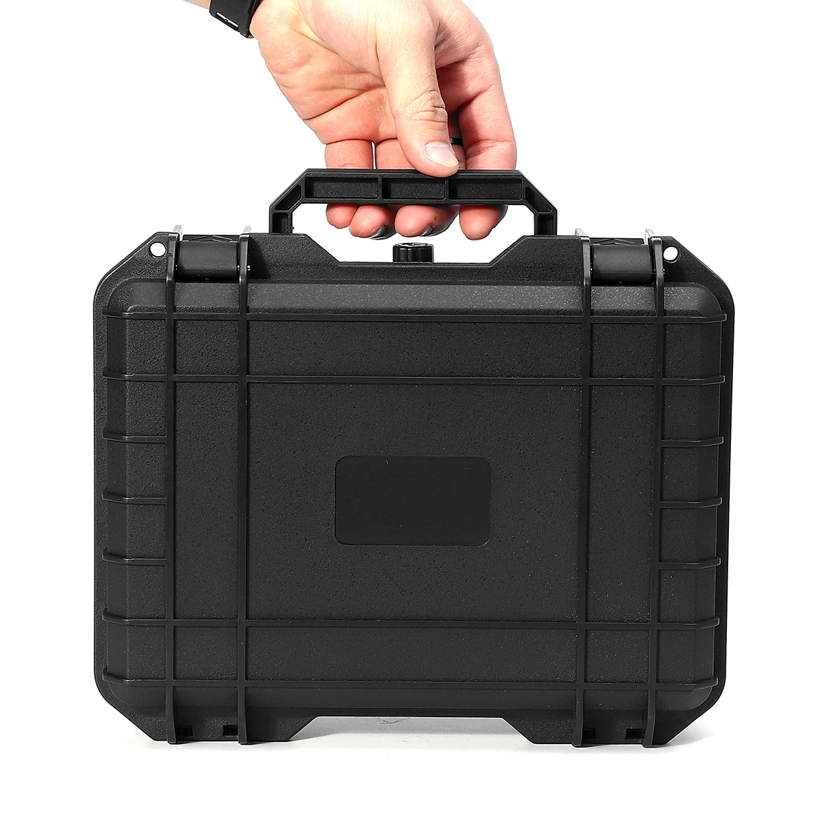 Waterproof Hand Carry Tool Case 250*200*74mm Tool Bag Camera Photography Storage Box with Sponge