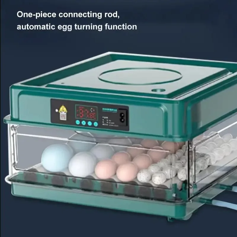 220V 24/36 Eggs Incubator Brooder Bird Quail Chick Eggs Farm Hatcher Automatic Farm Incubation Tools Poultry Hatcher Turner