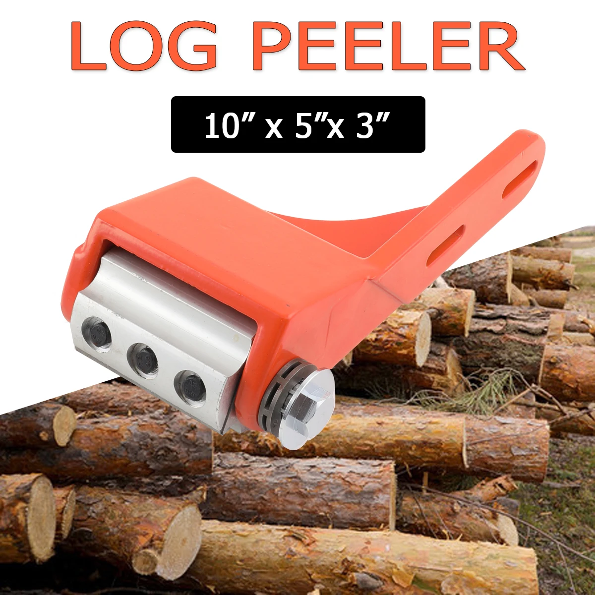 Peeling Machine Log Peeler Wood Debarker Chain Saw Chain Drive Log Debarker Blade Shaft Chainsaw Debarking Attachment