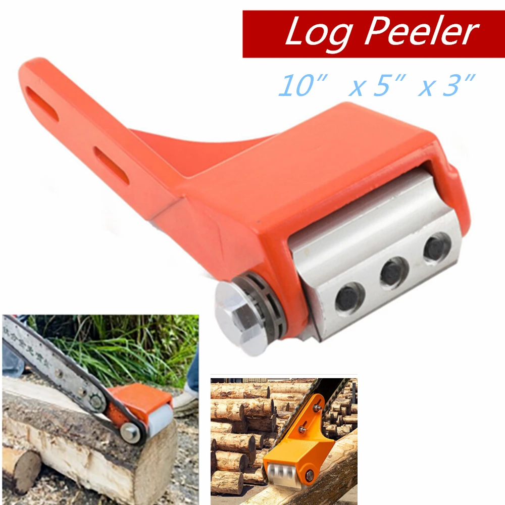 Peeling Machine Log Peeler Wood Debarker Chain Saw Chain Drive Log Debarker Blade Shaft Chainsaw Debarking Attachment
