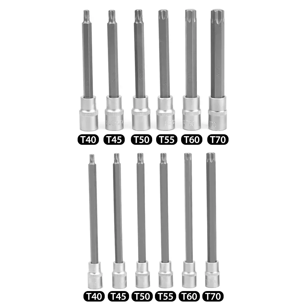 32pc Socket Wrench Set interior Torx nuts Bits Car tool set 1/2 inch Tool Nut screw Auto Repair Tool Female Drill Bit Wrench Set