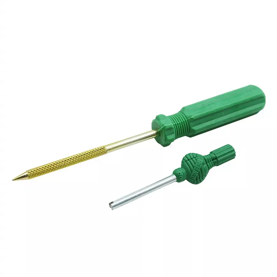 Car Bike Tubeless Tire Repair Puncture Professional Repair Kit Vacuum Tire Repair Gun Car Motorcycle Tire Repair Leaking Kit