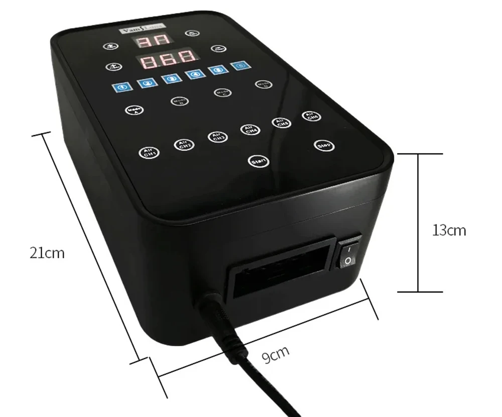 Air Compression Massage System 6 Chambers Whole Body Massager Compression Pump Recovery Boots Foot Leg Massage Machine AirWrap