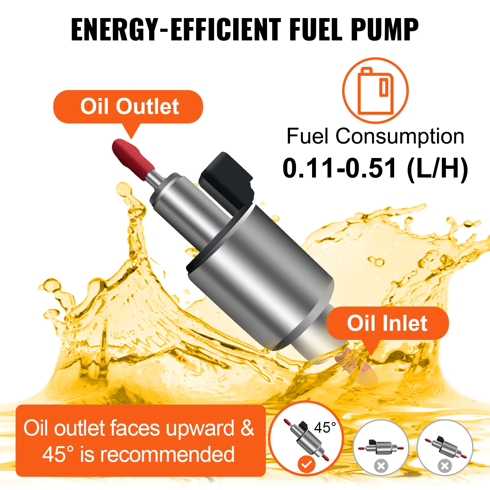 SucceBuy 8KW Diesel Air Heater Muffler Diesel Heater 12V Remote Control Diesel Parking Heater with LCD Switch for Car Truck Boat