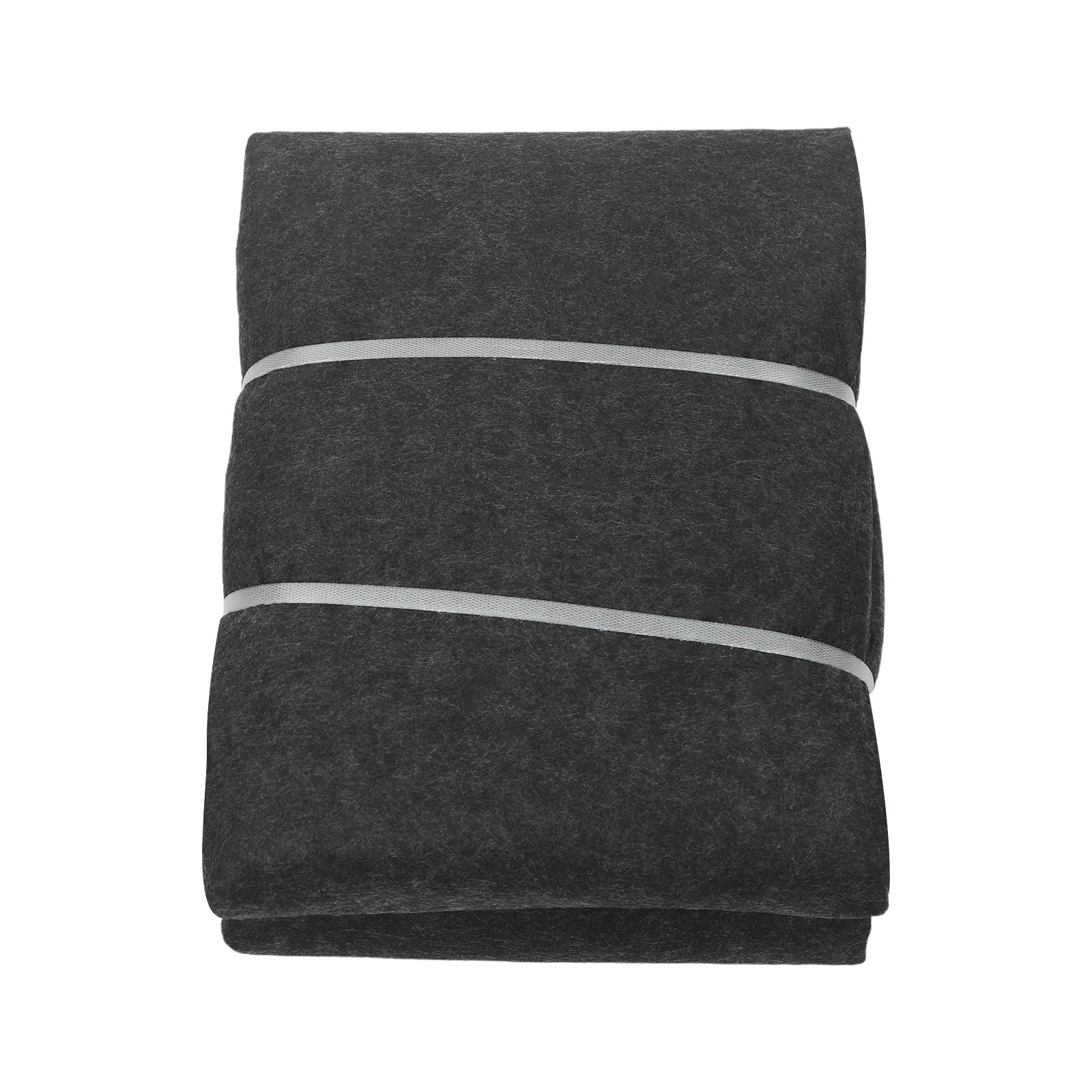 Garage Non-slip Mat Non-woven Cloth PE Dark Grey Waterproof Floor Protection Mat for Garage Warehouse Workshop