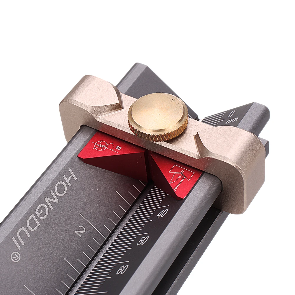 Drill Depth Gauge Drill Stop Measuring Gauge 3 In 1 Multifunction Measure Drill Point Angle Gauge Grinding Gage Woodworking Tool