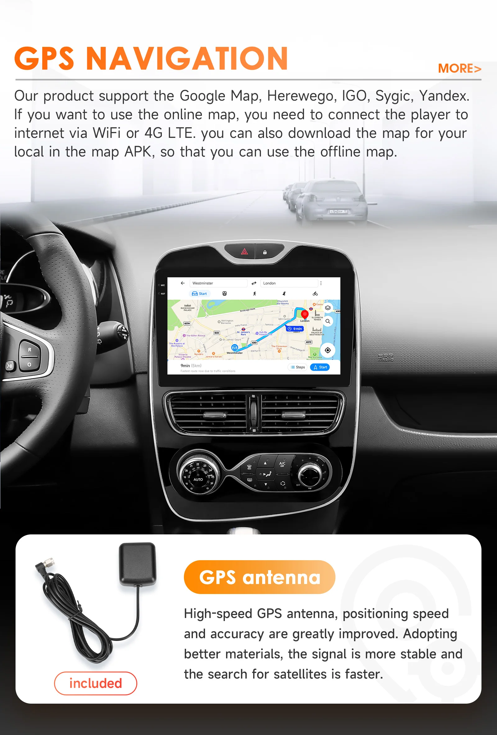 360Camera CarPlay Android 14 Car Radio For Renault Clio 4 2012-2019 Car Multimedia Player GPS 2Din Intelligent Autoradio 4G-LET