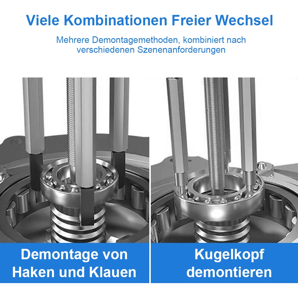 Three-jaw Puller Bearing Extractor Removal Tool Inside And Outside Bearing Multi-function Puller Dedicated Universal Tool