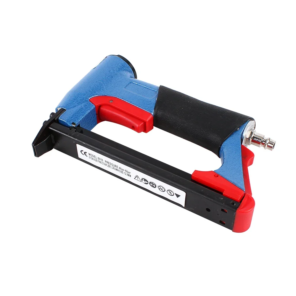 1/2 Inch Professional Aluminum Pneumatic Air Stapler Nailer Fine Stapler Tool For Furniture Woodworking Nail stapler