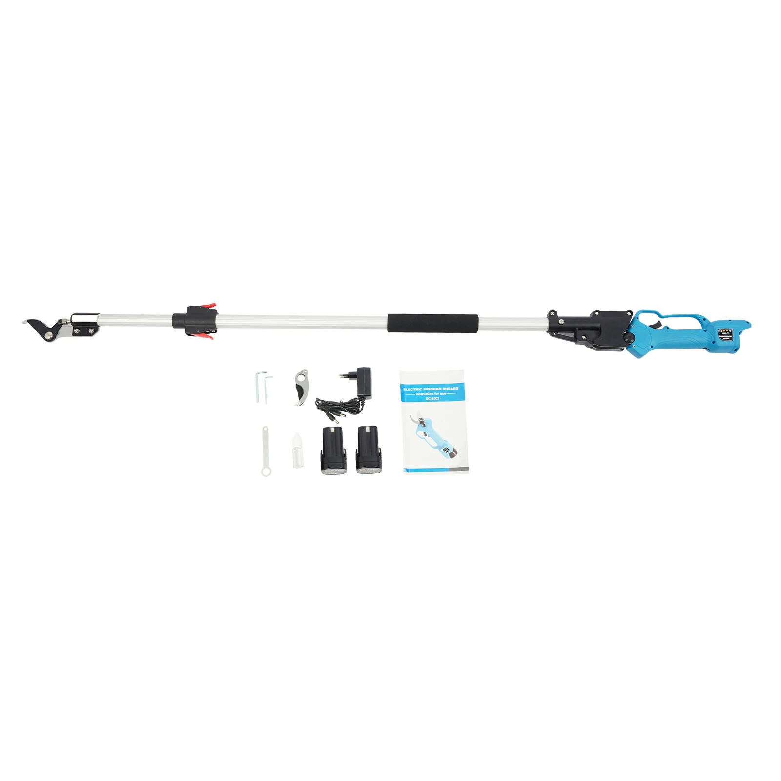 Electric Bar Shears Rust Resistance High Efficiency Battery Powered Bar Cutter for Gardens/Yards/Parks/Farms/Orchards